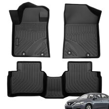 3D All-Weather TPE Floor Mats for 2013 2014 2015 2016 2017 2018 Nissan Altima picture