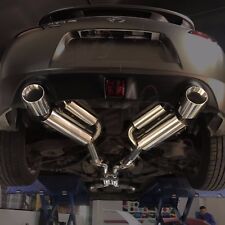 For 370z VQ37 09-21 Dual Catback Exhaust Double-Wall Muffler Tip Stainless Steel picture