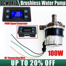 DC 12V 100W Brushless Engine Electric Auxiliary Water Pump &PWM Signal Generator picture