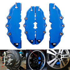 4PCS M+S 3D Blue Style Car Disc Brake Caliper Covers Front & Rear Accessories picture