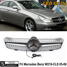 LED Grille Grill For Mercedes W219 CLS500 CLS550 CLS350 CLS55 CLS63 2005-2008 picture