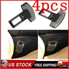 4x Car Seat Belt Clips Car Metal Seat Belt-Universal Car Seat For Most Vehicles picture