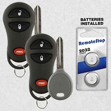 2 For 2002 2003 2004 2005 Dodge Ram 1500 2500 3500 Keyless Car Remote Fob + Key picture