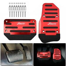 [RED] Non Slip Automatic Gas Brake Foot Pedal Pad Cover Car Auto Accessories picture