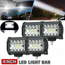 2/4x 4inch LED Work Light Bar 4WD Offroad SPOT Pods Fog ATV SUV UTV Driving Lamp picture