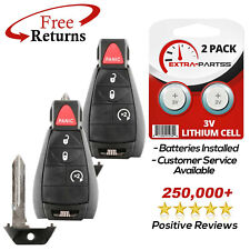 2 Remote Keyless Entry Proximity Fob Replacement For Chrysler Dodge (IYZ-C01C) picture