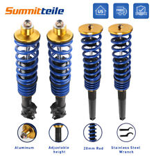 4PCS Front+Rear Full Coilover Struts Shocks Adjustable For VW Jetta Golf Cabrio picture