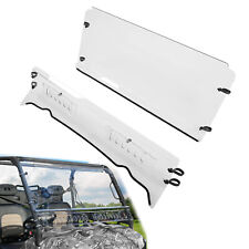 Clear Full Size Front Vented Windshield PC For Polaris Ranger XP 500 700 800 570 picture