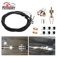 330-9371 Universal Rear Parking Brake Emergency E-Brake Cable Kit Black picture