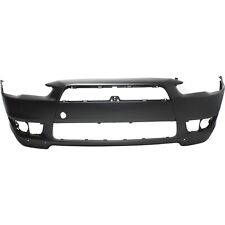 Front Bumper Cover For 2008-2015 Mitsubishi Lancer With Air Dam Holes Primed picture