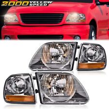 Fit For 97-03 Ford F150/99-02 Expedition Headlights+Corner Lights Assembly Pair  picture