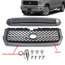 Front Grille/Hood Bulge Molding For Toyota Tundra 14-18 Silver Metallic Code 1D6 picture