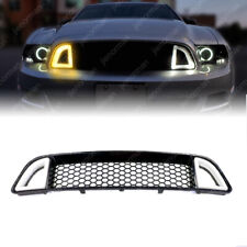 2 Color Front Bumper Upper Grill Grille W/ DRL Daytime Running Light for Mustang picture
