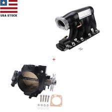 Throttle Body with Sensor+Intake Manifold for 04-08 Acura TSX 06-11 Civic Si USA picture
