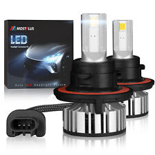 MOSTPLUS 8000LM 80W Bright LED Headlights H13 9008 High/Low Beams Bulb One Pair picture