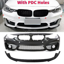 2012-18 F80 M3 Style Font Bumper FOR BMW F30 F31 3 SERIES W/ PDC picture