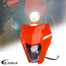 Motocross LED Headlight For KTM EXC-F 450 500 Six Days 690 Enduro R Orange 2020 picture