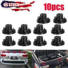 10x For Subaru Baja Bed Trim Clips EXTRA DURABLE Fastener Caps / Clips Black picture