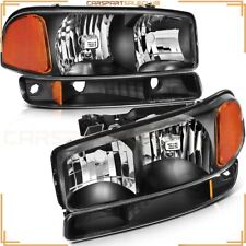 Headlight Assembly For 1999-2006 GMC Yukon/Sierra 1500 5.3L Rear Right+Left Side picture