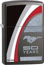 Zippo - Mustang 50 YEARS Grey Lighter * Super Rare Numbered Edition *  picture