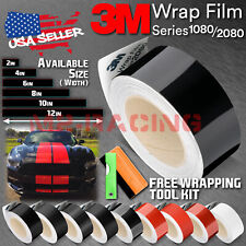 3M 1080 2080 Racing Stripes Vinyl Wrap Rally Stripe Decal Sticker Hood Roof picture