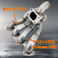 T3 top mounted equal length Turbo manifold for Civic CR-V B18A B18B B20 Integra picture