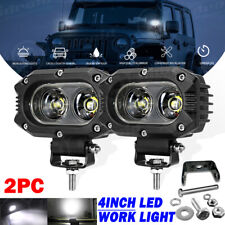 2X 4inch LED Work Light Bar Spot Pods Fog Driving Lamp 4WD Offroad Truck ATV SUV picture