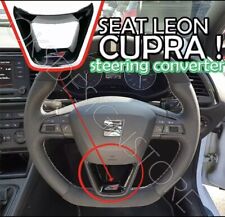 For SEAT LEON 2013 - 2021 FR 5f 5f8 Sc St CUPRA steering converter glossy black picture