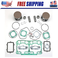 For 2007-11 SKI-DOO SUMMIT 800R 800 TOP END REBUILD KIT PISTONS BEARINGS GASKETS picture