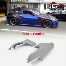 FRP Wide Body Front Fender Extension Body Kits 2Pcs For Nissan 350Z Z33 DO Style picture