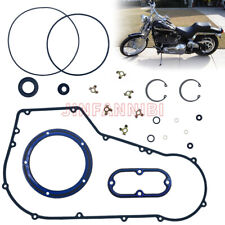 Complete Primary Clutch Cover Gasket Set Kit for Harley Softail Dyna 1994-2006 picture