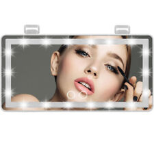 60 LEDs Car Sun Visor Vanity Mirror Rechargeable Makeup Mirror with 3Light Modes picture
