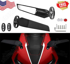 Adjustable Rotating Rearview Mirror Wind Wing For Honda CBR1000RR CBR600RR 250RR picture