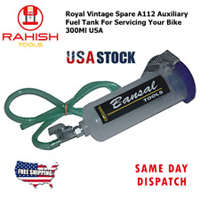 Royal Vintage Spare A112 Auxiliary Fuel Tank For Servicing Your Bike 300Ml USA picture