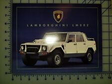 Lamborghini LM002 Brochure Sheet picture