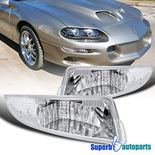 Fit 1993-2002 Camaro Front + Rear Bumper Parking Signal Lights Side Marker Clear picture