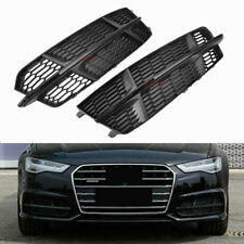 Black Front Bumper Grille Honeycomb Grill Cover For AUDI S6 A6 S-Line 2017-2018 picture