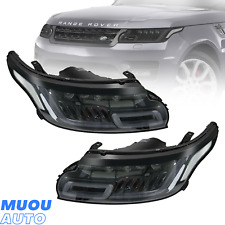 For 2014-2017 Land Rover Range Rover Sport  Headlight Assembly 4 Lens LED 2 side picture