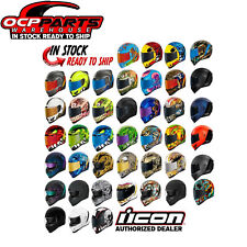 2024 ICON AIRFORM MOTORCYCLE STREET BIKE HELMET DOT - PICK SIZE/COLOR picture