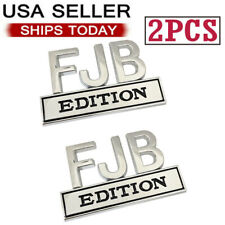 2X FJB edition Car Auto Trunk Rear Tailgate Emblem Badge Decal Sticker picture