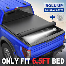 Truck Tonneau Cover For 2007-2013 Toyota Tundra 6.5FT Bed Waterproof Roll Up picture