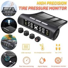 Wireless Solar TPMS LCD Car Tire Pressure Monitoring System + 4 External Sensors picture