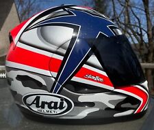 Rare Arai Nicky Hayden RX-7 Corsair Laguna Seca Motorcycle Full Face Helmet XL picture