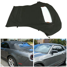 For 2005-2014 Ford Mustang Soft Convertible Top & Heated Glass Window Sailcloth picture