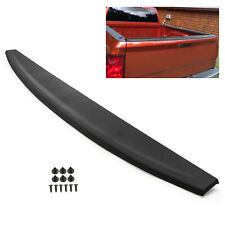 Fit For 09-19 Dodge Ram Tailgate Spoiler Top Protector Cover Molding PP Black picture
