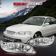 Headlights For 1998-2002 Honda Accord Headlamps Assembly Driver + Passenger Side picture