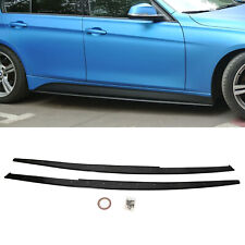 For 13-18 BMW F30 3 Series M performance  style  Side Skirt Extension Splitter picture