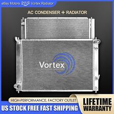 Radiator with AC Condenser for 2009-2020 Nissan 370Z 2008-2013 Infiniti G37 Q60 picture