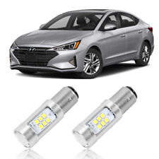 2 x White Canbus 7528 1157 LED DRL Light Bulbs for 2019-2020 Hyundai Elantra SEL picture