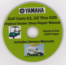 YAMAHA Golf carts G1 thru G29 ULTIMATE SERVICE SHOP MANUAL Collection  picture
